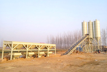 HZS60混凝土攪拌站(圖1) 開封朱仙鎮60混凝土攪拌站